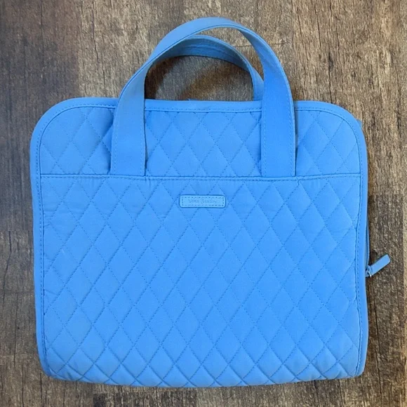 Vera Bradley Sky Blue Hanging Cosmetic Bag - Picture 3 of 12